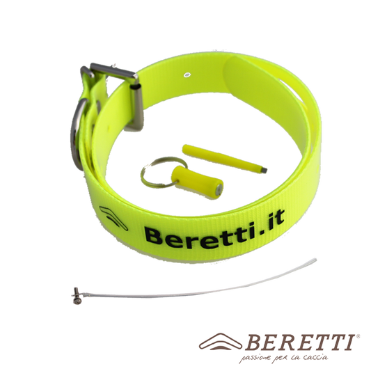 KIT 1: COLLARE ARANCIO, ANTENNA, VITE, GUAINA, MAGNETE E CACCIAVITE Beretti