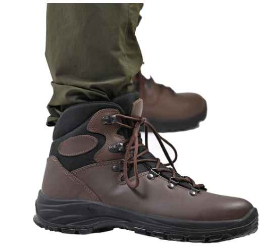 Scarponcino Falcade In Pelle Fiore Marrone Masseria