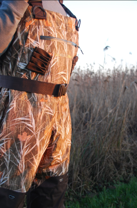 Trampolieri Waders LVS in polyestere, interno con imbottitura Lvs