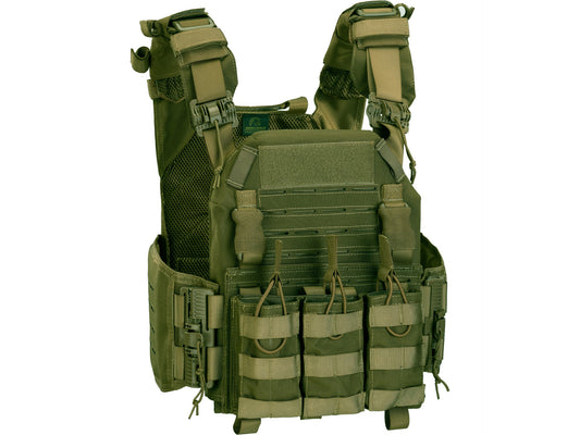 DEFCON 5 STORM PLATE CARRIER WITH QUICK RELEASE SYSTEM + TRIPLE MAG. POUCH Defcon 5