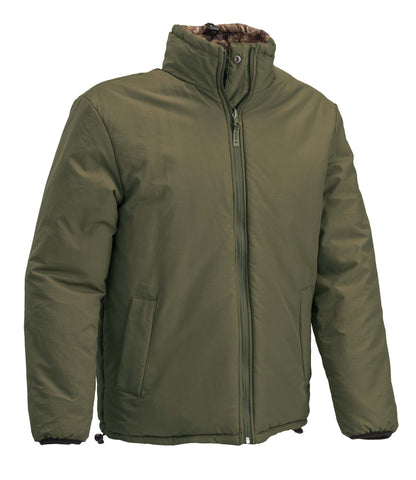 Chaqueta reversible con bolsa de compresión OD Verde/Negro