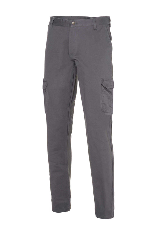 Pantalones grises con bolsillos