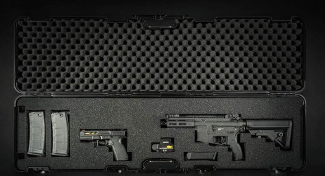 Evolution Wheeled Rifle Hard Case (Internal Size 117.5x29x12)