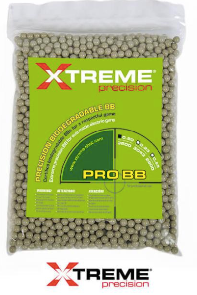 Xtreme Precision 0,20g BB Biodegradable Dark Earth (40 bags x 700gr)