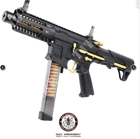Rifle eléctrico Arp9 Stealth Gold G&amp;G