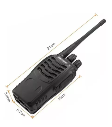 Par de radioaficionados Baofeng Wolki Tolki DSP BF-888S