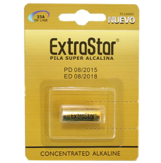 Extrastar Pila Alcalina 12V Blister 1UN QTA/240 Extrastar