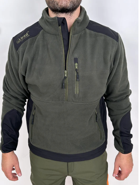 Chaqueta polar con media cremallera Vient 