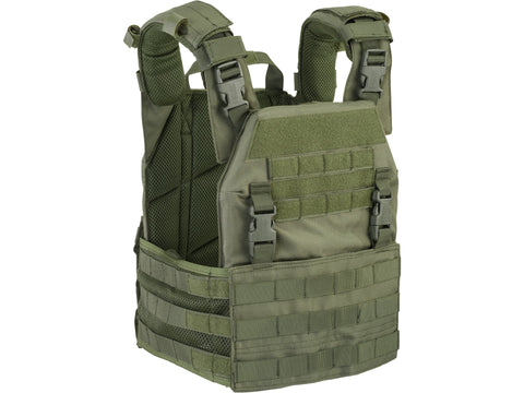 DEFCON 5 STORM PLATE CARRIER WITH QUICK RELEASE SYSTEM + TRIPLE MAG. POUCH Defcon 5