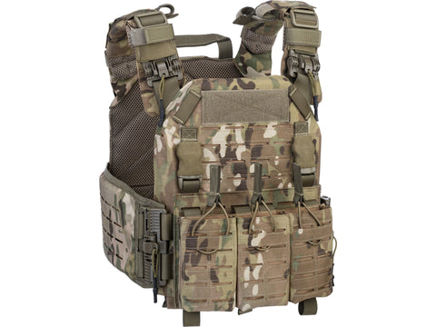 DEFCON 5 STORM PLATE CARRIER WITH QUICK RELEASE SYSTEM + TRIPLE MAG. POUCH Defcon 5