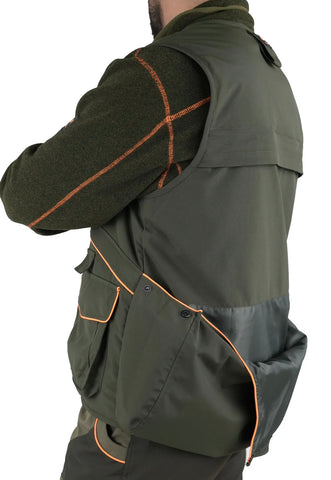 Gilet Masseria Da Caccia 14 Verde/Arancio Fluo Masseria