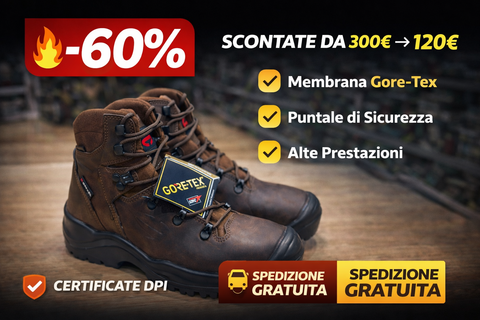 Heckel MX 400 GT Gore-Tex – Scarpa Antinfortunistica Professionale Passione Natura