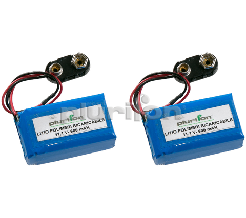 Kit de batería de litio y cargador de batería Micro-Rdp 2