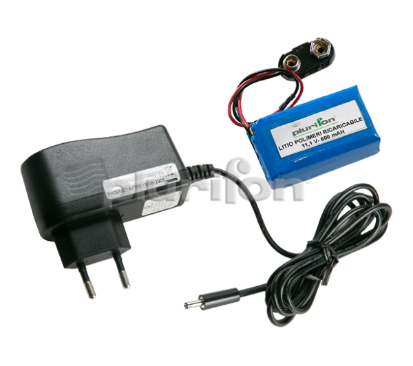 Kit de batería de litio y cargador de batería Micro-Rdp 2
