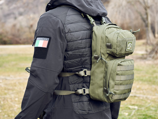 Combo Mini Backpack Adj 900D Poly
