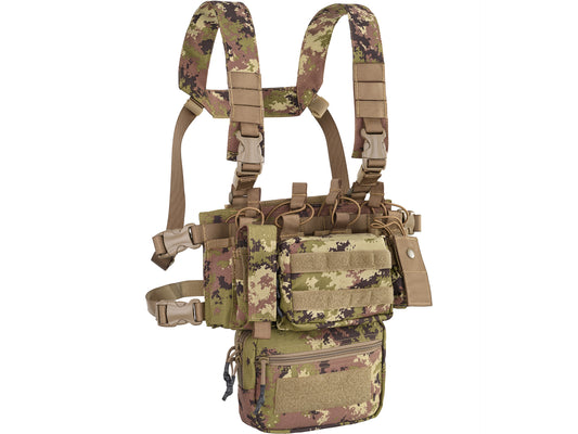 Combo Mini Chest Rig 900D Poly Molle