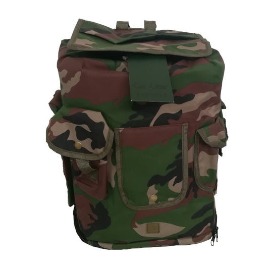 Mushroom Backpack With Wicker Basket
