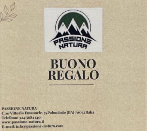 Gift Voucher PASSION NATURE