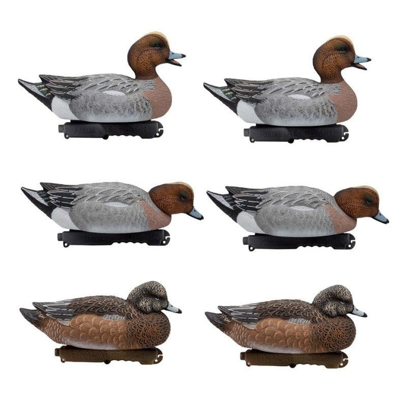 SET DA 6PZ DI STAMPO FISCHIONE MASCHIO E FEMMINA Passione Natura